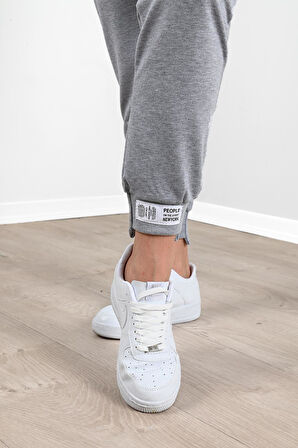 Kadın Büyük Beden Yanları Fermuar Detaylı Eşofman Takımı 3613-23