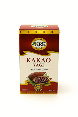 Soğuk Sıkım Kakao Yağı 250g – Cilt & Saç Bakımı İçin