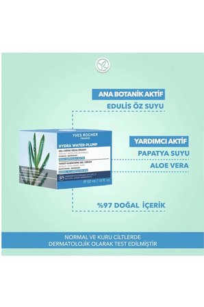 Hydra Water Plump Yoğun Nem Yenileme Seti Nem Maskesi 75 ml + Jel Krem 50 ml