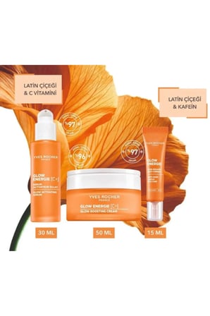 C Vitamini Işıltı Veren Bakım Seti - Glow Energie Antioksidan Serum ve Krem