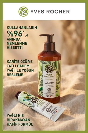 Zeytin Turunç 5'li Bakım Seti Duş Jeli 400 ml Losyon 390 ml Konsantre 100 ml El Kremi Sabun