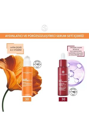 Cildi Aydınlatan Ve Pürüzsüzleştiren Bakım Serum Seti