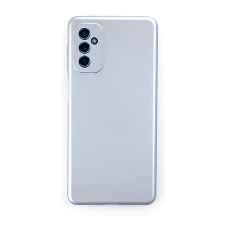 Samsung Galaxy M52 5G Kılıf Nano içi Kadife Silikon - Sky Blue