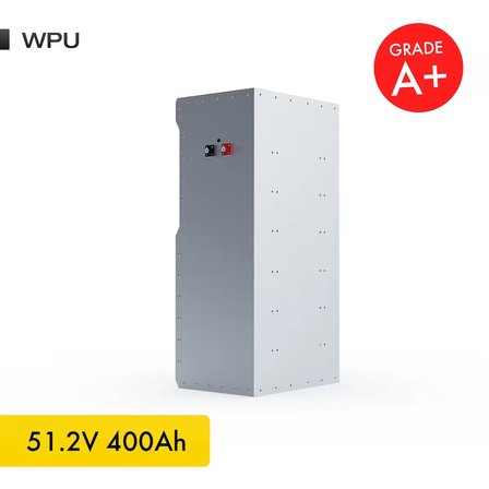 51,2V 400Ah 21.5kW LiFePO4 WPU Series Bluetooth'lu Lityum Demir Fosfat Akü/Batarya