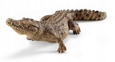 Schleich 16-17 Cm Lisanslı  Timsah Hayvan Figürü 17002