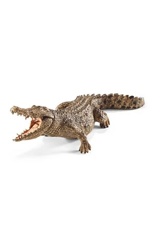 Schleich 16-17 Cm Lisanslı  Timsah Hayvan Figürü 17002