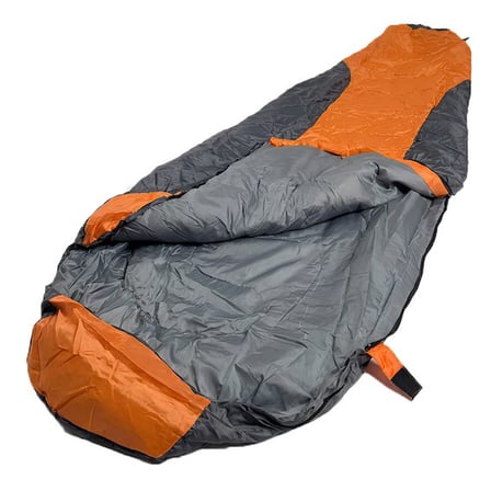 4 Mevsim Mumya Tip Uyku Tulumu -10°C Konforlu Kamp Uyku Tulumu Yıkanabilir TURUNCU
