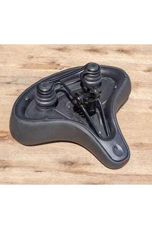 Ultra Rahat Süper Geniş Oturak Sele - E-Bike, Elostemerli, Comfort, Double Line, Hava Kanal Kondisyon bisikleti uyumlu 
