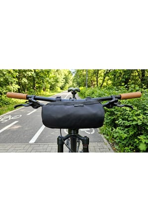 Bike And Art Elektrikli Bisiklet Gidon Termos Çantası – Yalıtımlı Silindir Çanta | 2.1L Hacim – Su
