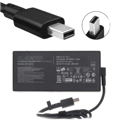 Asus ROG Strix G16 (2025) G615JPR 20V 14A 280W Notebook Adaptör Laptop Şarj