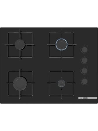 Bosch Siyah 3 Lü Ankastre Set 374 ( HUA717BR0T - POP7C6P31O - DWK66PJ60T ) 67CM Ocak - Buhar Destekli -