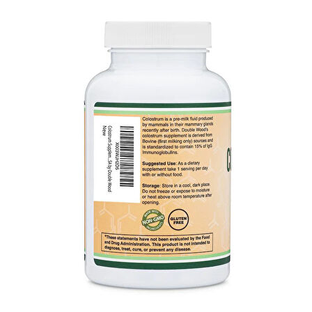Colostrum 1,000 mg 120 Kapsül