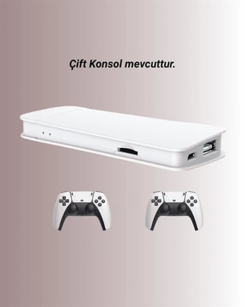 M15 Retro Oyun Konsolu 20.000 Yüklü Klasik Oyun Destekli Emülatör Cihazı