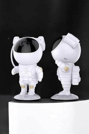 Astronot Tasarımlı Bluetooth Projeksiyon Speaker Gece Lambası