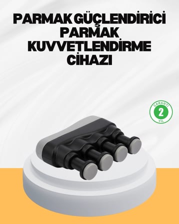 Ayarlanabilir Dirençli Parmak ve El Güçlendirme Egzersiz Aleti