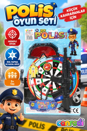 FAB 233 Hedefli Polis Oyun Seti -Prestij