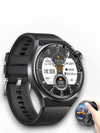 POISCHE GT3 Max GPS ve NFC Özellikli Bluetooth Aramalı Akıllı Saat – iOS ve Android Uyumlu