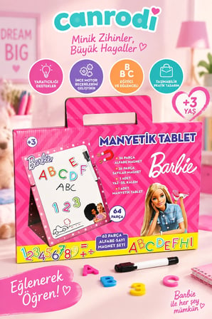 2229 BARBİE MAGNETLİ SET 62 PARÇA