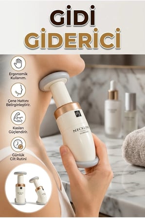 Ayarlanabilir Dirençli Boyun ve Çene Altı Egzersiz Aparatı – 3 Farklı Yay