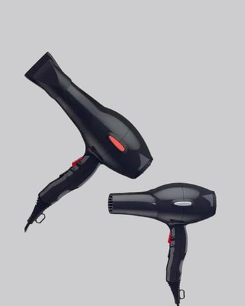 2200W Profesyonel Saç Kurutma Makinesi Ergonomik Tasarım Soğuk Üfleme Fonksiyonlu
