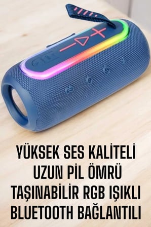 Flip6 Max Kırmızı Kablosuz Bluetooth Hoparlör Taşınabilir Uzun Pil Ömrü