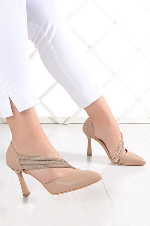 Alessi Ten Vegan Taşlı Abiye Ayakkabı 