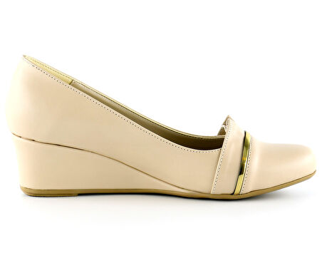 Colel Ten Dolgu Topuklu Ayakkabı