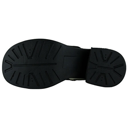 Erkan saçmacı  Bej Rugan Bağcıklı Fermuarlı Kürk Astarlı Yuvarlak Burun Kalın Topuklu Günlük Bot