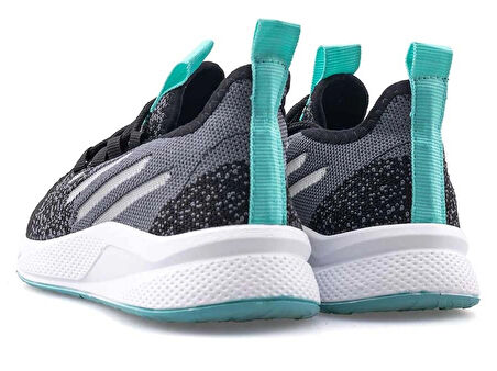 WAVES LUPOON 128 AQUA Triko Ünisex Sneaker Ayakkabı SİYAH_SU YEŞİLİ