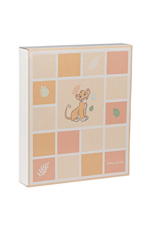Özdilek Lion King Simba Disney Lisans Baskılı Bambu Yenidoğan Bebek Pelerini 80x80