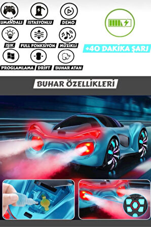 02960 UZAKTAN KUMANDALI IŞIKLI MÜZİKLİ ŞARJ İSTASYONLU OYUNCAK LÜKX SPOR ARABA