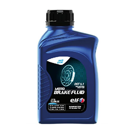 ELF704 ELF MOTO BRAKE FLUİD DOT 5.1 0,5LT HİDROLİK YAĞ