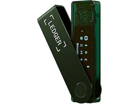 LEDGER Nano X Zümrüt Yeşili Kripto Donanım Cüzdanı