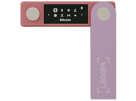 LEDGER Nano X Pastel PembeKripto Donanım Cüzdanı
