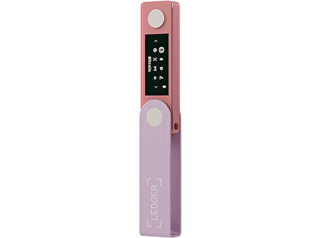 LEDGER Nano X Pastel PembeKripto Donanım Cüzdanı