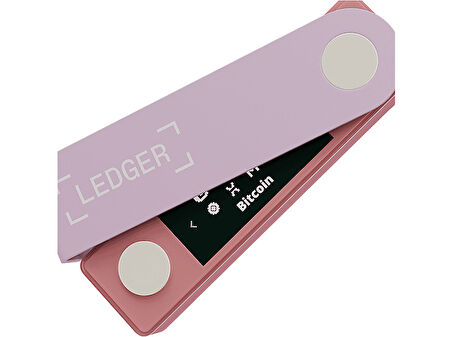 LEDGER Nano X Pastel PembeKripto Donanım Cüzdanı