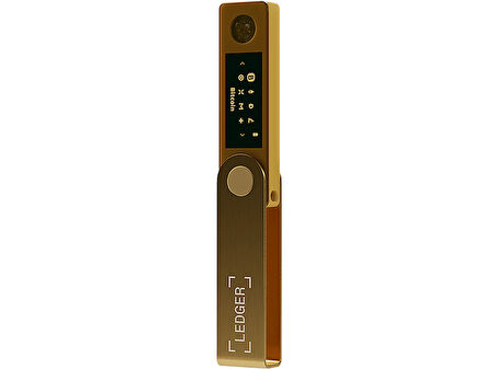 LEDGER Nano X Altın Kripto Donanım Cüzdanı