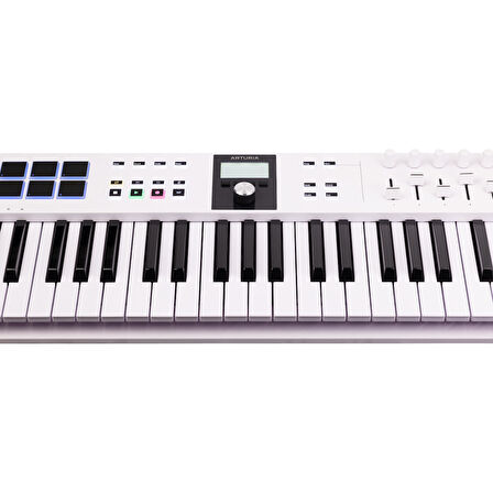 KeyLab Essential 49 mk3: Beyaz - 3.Nesil Akıllı MIDI Kontrolcü (49 Tuş)