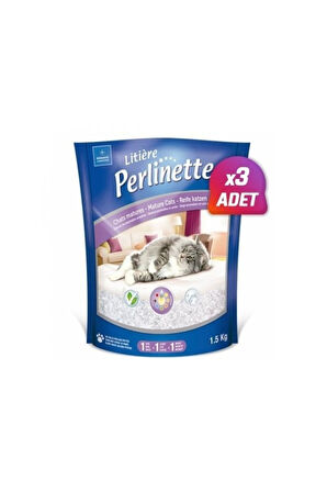 3 Adet - Cat Detect Hastalık Kontrolu Kristal Kedi Kumu 1.5 Kg 3.7 Lt