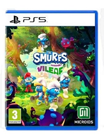 Microids The Smurfs Mission Vileaf Şirinler Playstation 5 Oyun