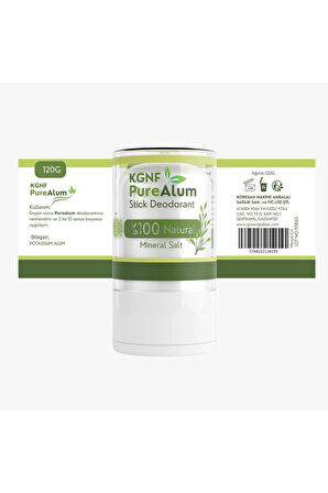 Kristal Roll On Deodorant Pure Alum 120gr 3 Adet Doğal Mineral Tuz Ter Karşıtı Taş Deodorant BÜYÜK