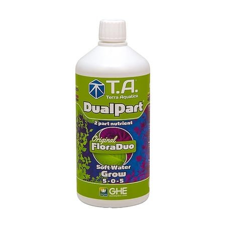 Terra Aquatica Dual Part Grow Bitki Besini 1 Lt Soft Water