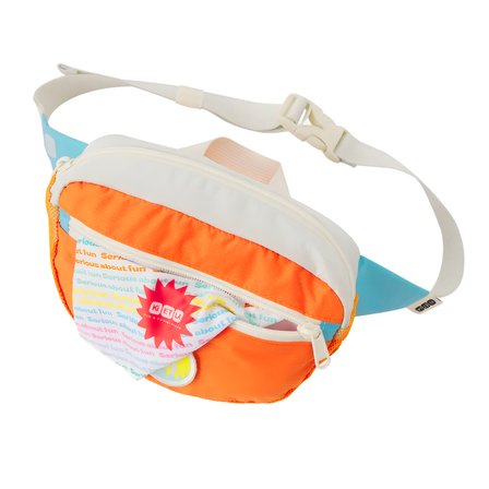 Kietla Çocuk Fanny Pack Çanta Orange Green Tea