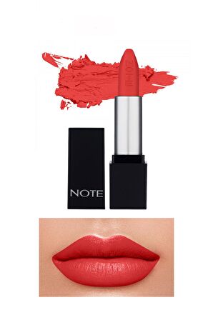 Note Mattever Lipstick Yarı Mat Saten Bitişli Ruj 16 Me Grenadine - Nar Çiçeği