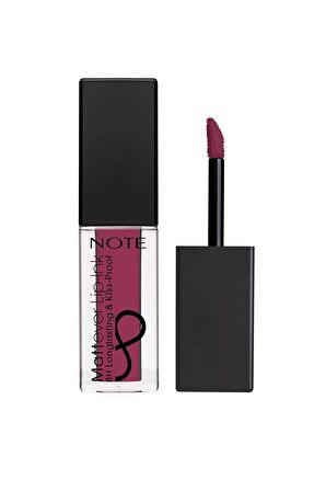 Note Mattever Lip-Ink Mat ve Kalıcı Likit Ruj 17 Dark Envie - Koyu Mor