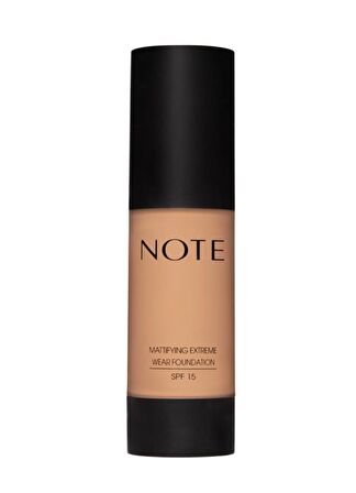 Note Mattifying Extreme Wear SPF 15 Fondöten 04 Sand