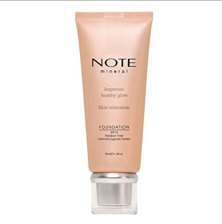 Note Mineral Fondöten SPF15 402