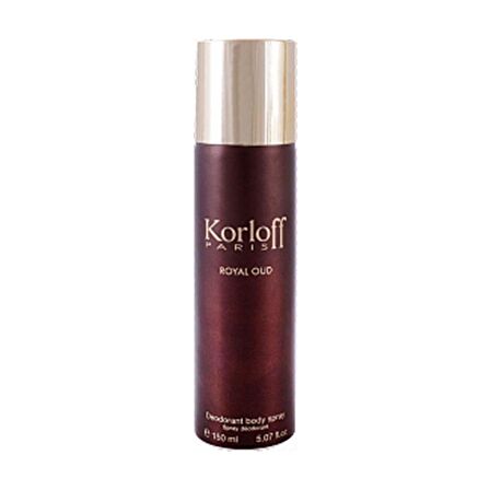 Korloff Royal Oud Kadın Deodorant 150 ml 