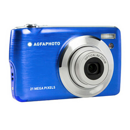 AgfaPhoto Realishot DC8200 Fotoğraf Makinesi(Mavi)+16GB SD