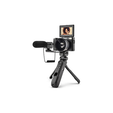 AgfaPhoto Vlog 4K Fotoğraf + Video Çekim Seti 